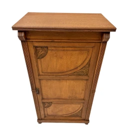 Arts & Crafts Art Nouveau One-Door Cabinet, 1900s